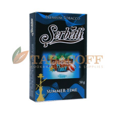 Табак для кальяна Serbetli Summer Time (Цветы, Тропические фрукты) black pack 50 гр